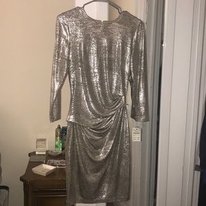 Vince Camuto Metallic Dress